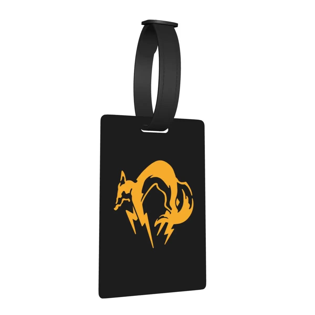 Etichette per Bagagli Metal Gear Solid Fox, Accessori per Valigie, Tag per Bagagli da Viaggio, Porta Etichetta con Nome e Indirizzo