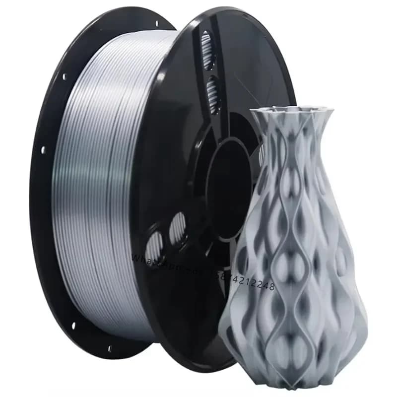 Factory Direct Sales GUCAI3D PLA Silk Filament 1.75/2.85/3mm 1kg 345m Length 230-250C Print Temp 35+ Colors Environmentally