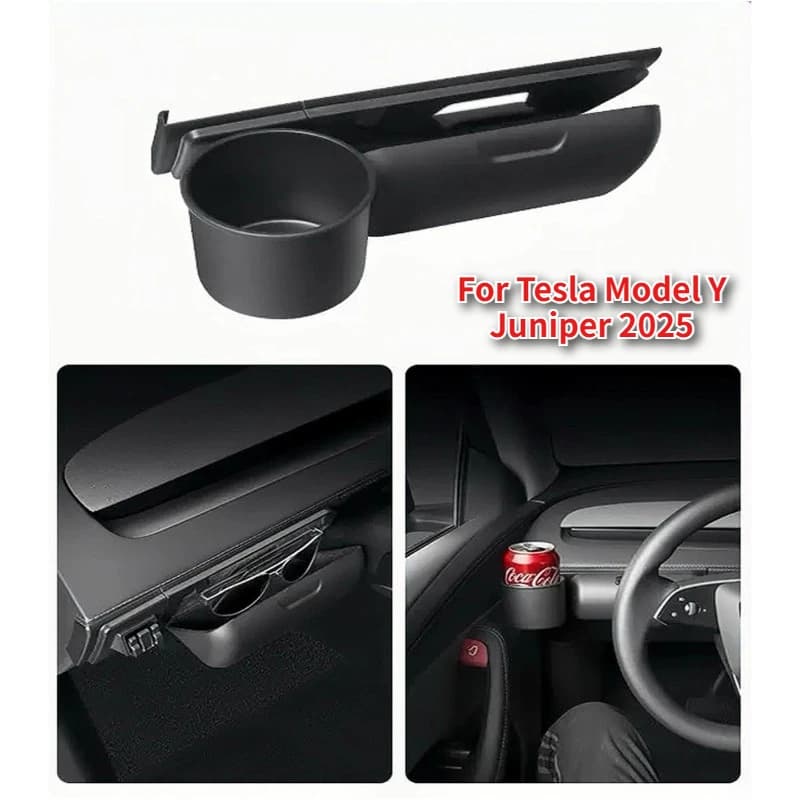 For Tesla Model Y Juniper 2025 Dashboard Glass Box Glass Holders Sunglasses Multifunction Storage Box Interior accessories
