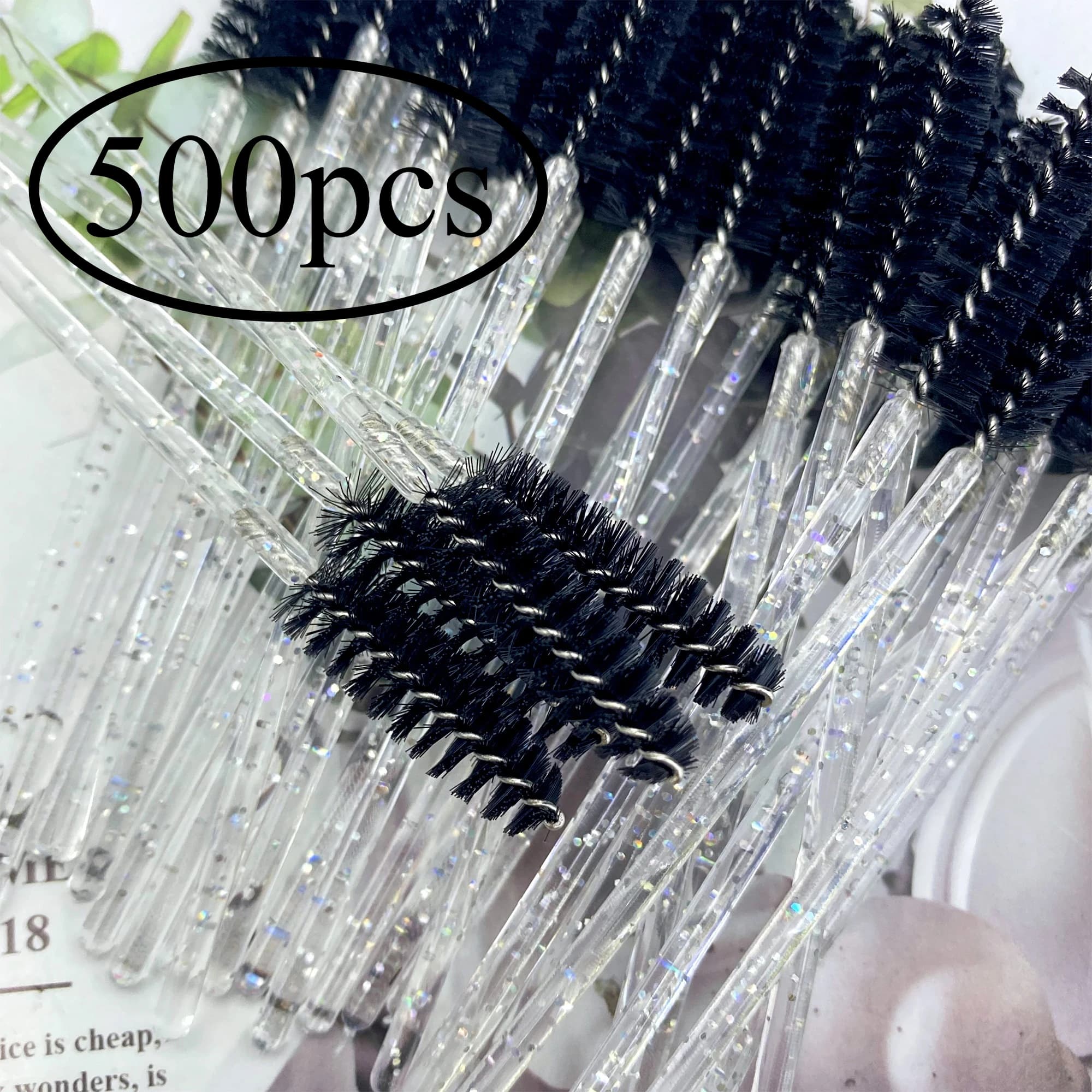 500 PZ Eyebrow Brushes U.S. Gross Set And Drop Mascara Brush Eyelash Extension Eyebrow Sticks Applicator Makeup Tool