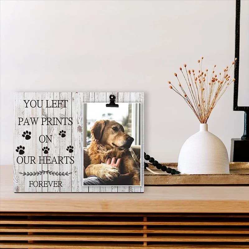 New Pet Frame Dog Frame 4X6 Memorial Frame for Animal Loss For Pet Lover, Birthday Gift
