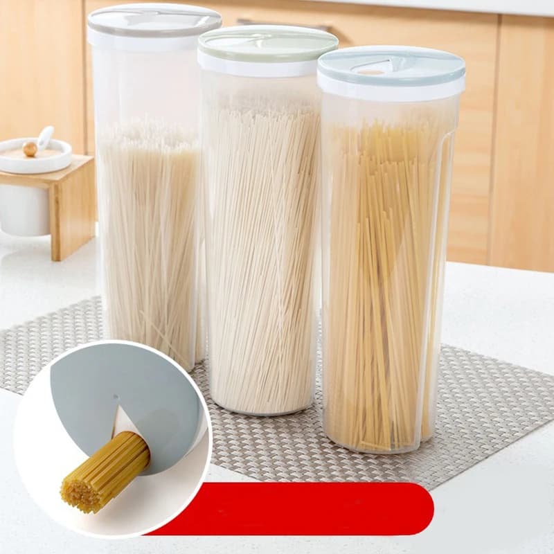 Contenitore per spaghetti a tenuta stagna per pasta, contenitore per cereali, 1 pezzo