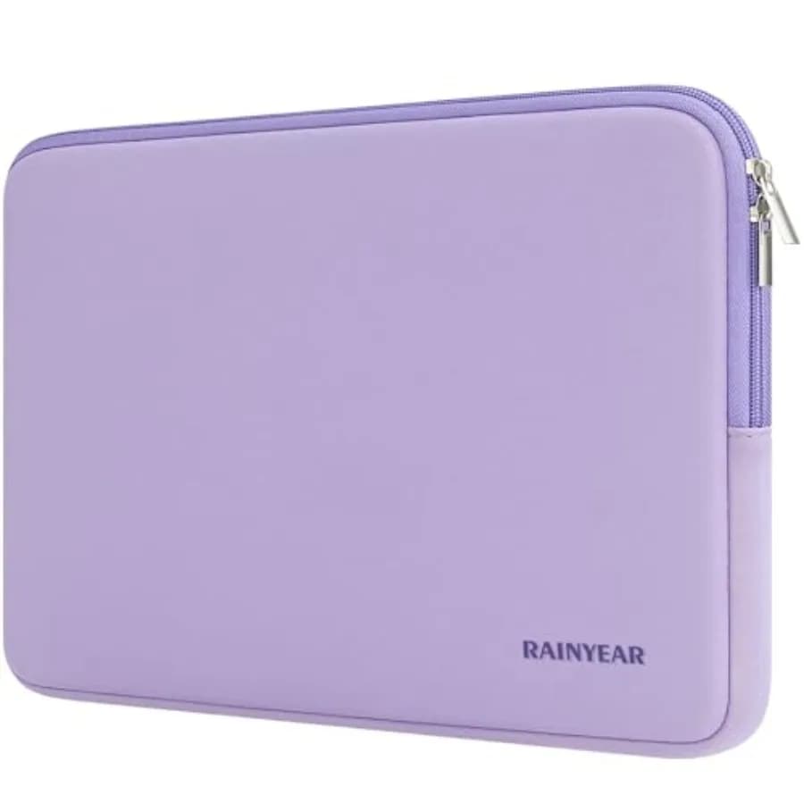 RAINYEAR Laptop Sleeve Case Compatible with.3 Laptop PC MacBook Pro/Max M1 M2 M3 M4 M5 Pro/Max, Protective Soft Padded Lightwei