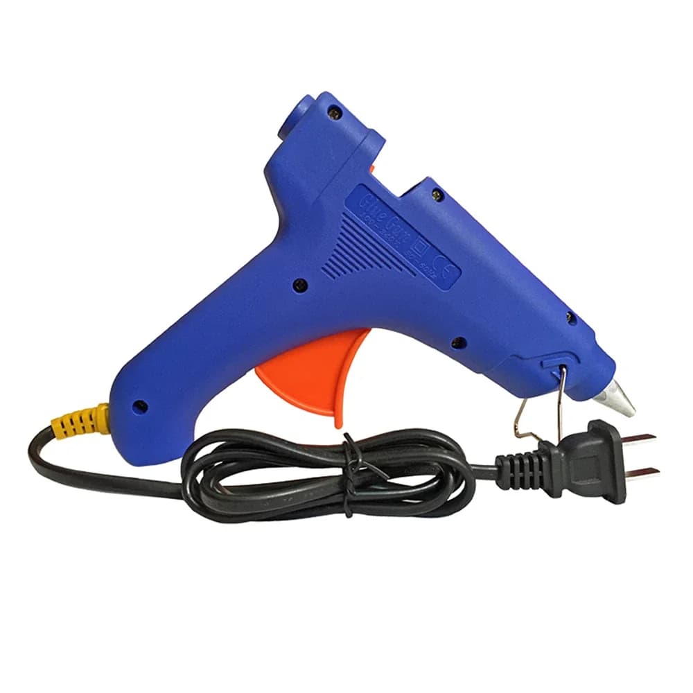 1 pz per uso domestico Pistola per colla a caldo 100 w Pistola per colla a caldo Pistola per colla a caldo Pistola per colla a fusione Riscaldamento in gomma con striscia stick