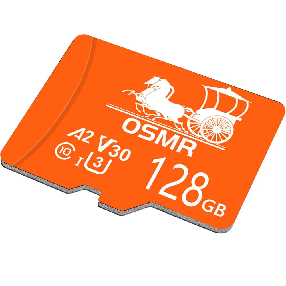 Scheda di memoria SD ad alta velocità 128GB 64GB 32GB Micro TF Card Classe 10 Scheda di memoria per trasferimento ad alta velocità per fotocamera/laptop/PC