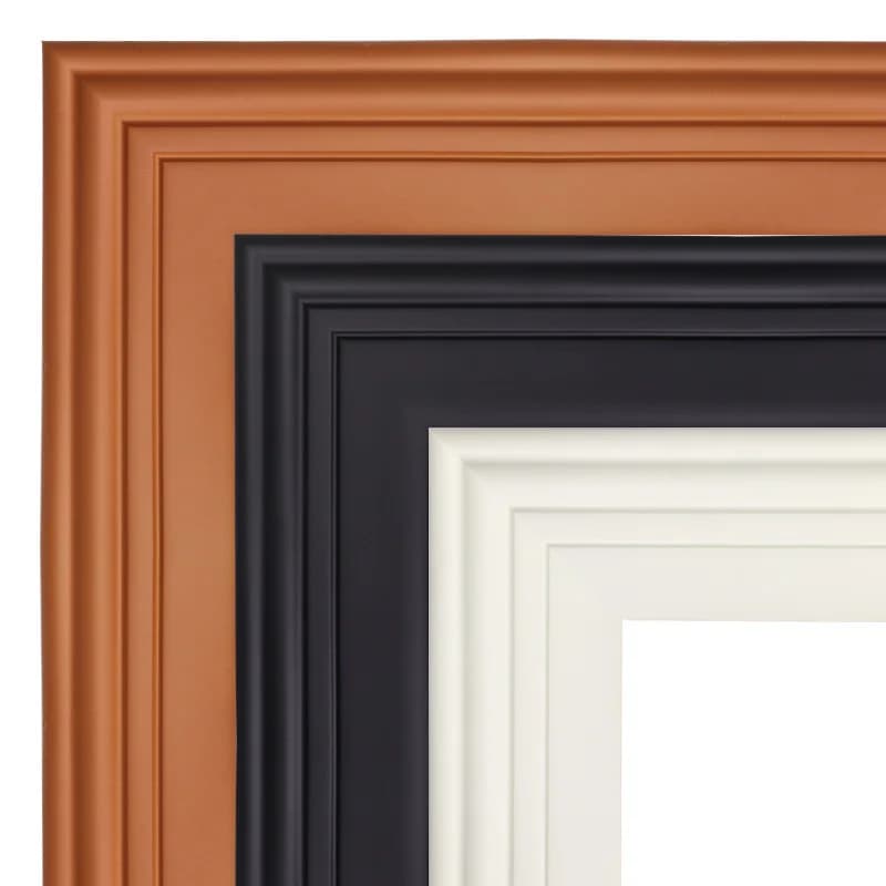 3D autoadesivo Wall Trim Line battiscopa bordo NBR impermeabile battiscopa carta da parati adesivo da parete per soggiorno decorazione della casa