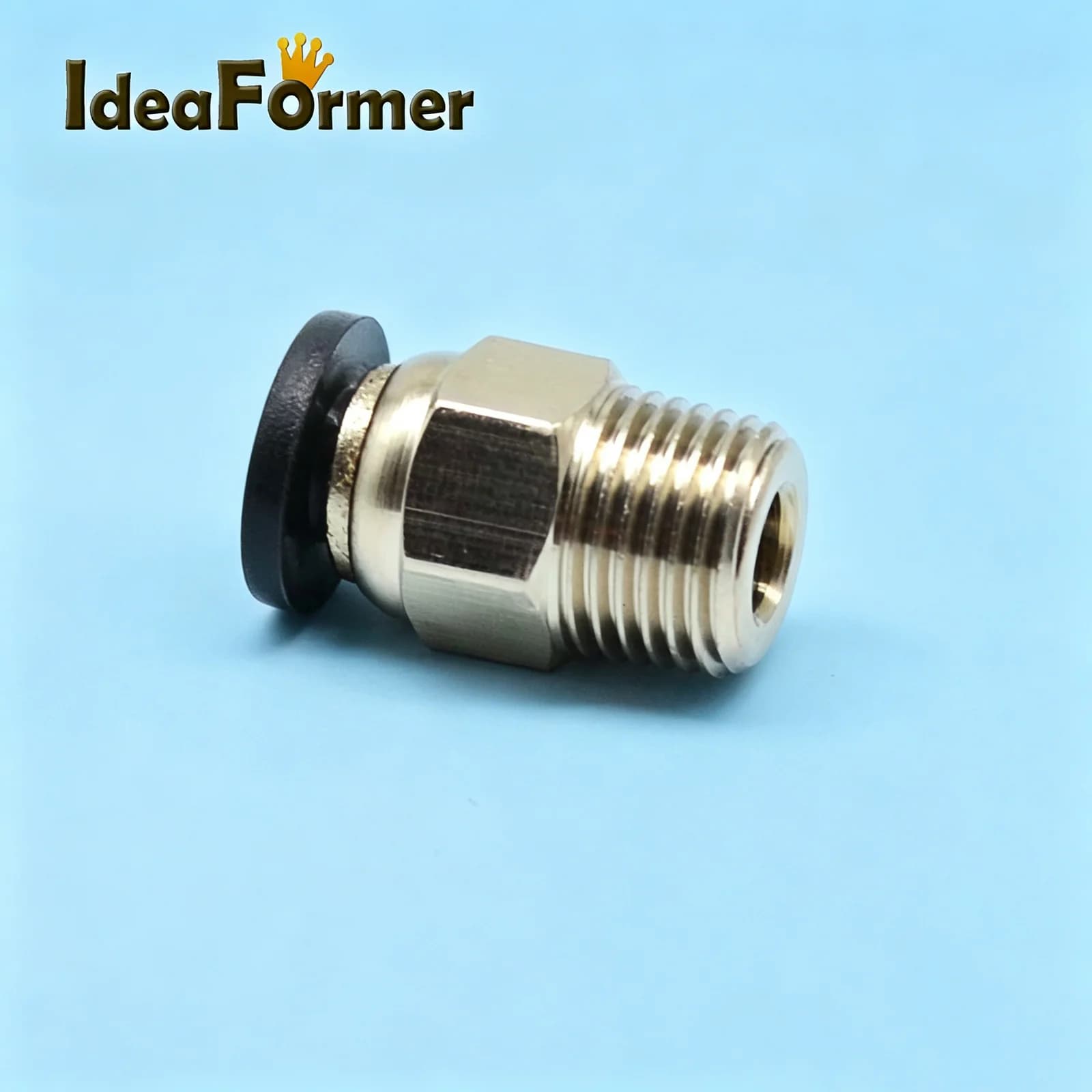 Connettore Pneumatico Bowden J-head V6 per Stampante 3D, 2/5 Pezzi, Accoppiatore Rapido PC4-01 per Tubo PTFE da 1.75mm, Compatibile con Hotend