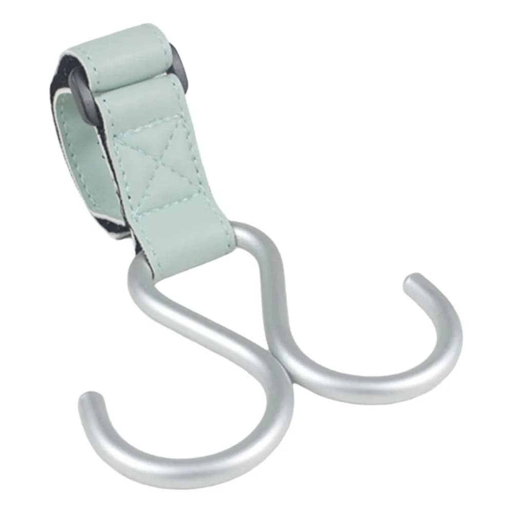 Creative S Shape Baby Stroller Hooks PU Double Hook Hanging Hook Stroller Accessories Cartoon Stroller Accessories Cartoon