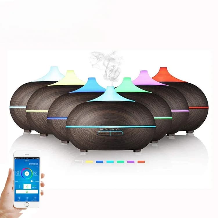 -Uidificatore intelligente dell'aria del diffusore intelligente del diffusore dell'aroma dell'olio essenziale di Wifi