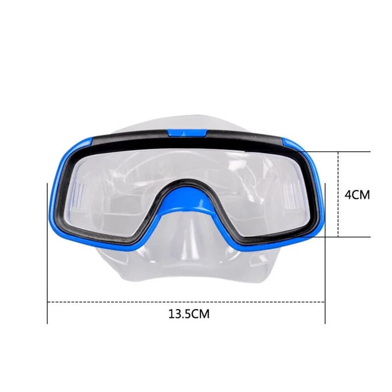 Set of diving masks for children masks for swimming glasses anti-foging kit for children's snorkeling easy to use kids boys girls 1 Set