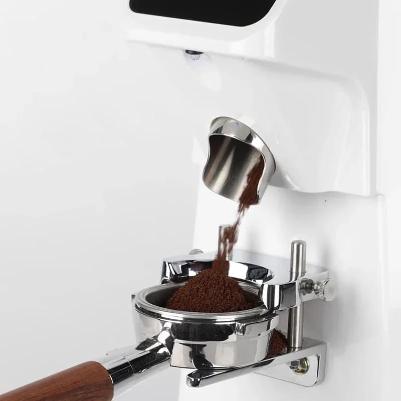 Q18 Electric Bean Grinder Timing and Quantitative Coffee Grinding Machine 74MM Large Cutterhead Commercial