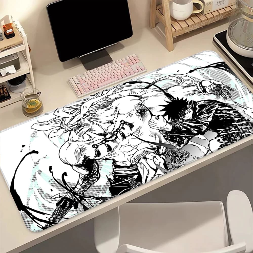 MahoRaga Mouse Pad Cartoon Anime Gaming J-Jutsu Kaisen Mousepad desk mat with anti-slip rubber base for computer, laptop, office, home