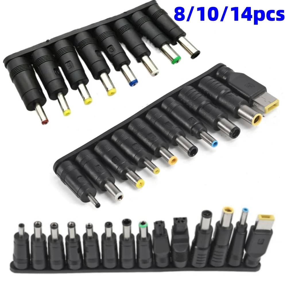 Connettori Adattatori DC, Jack a Cilindro DC, Adattatore di Alimentazione 5.5x2.1 mm da Femmina a Maschio per Monitor, Webcam, Router, Laptop