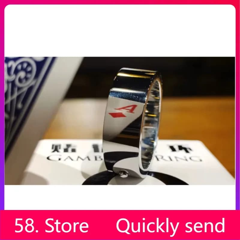 GAMBLERS RING by Bacon Magic Magic tricks ( 58 Store Download )