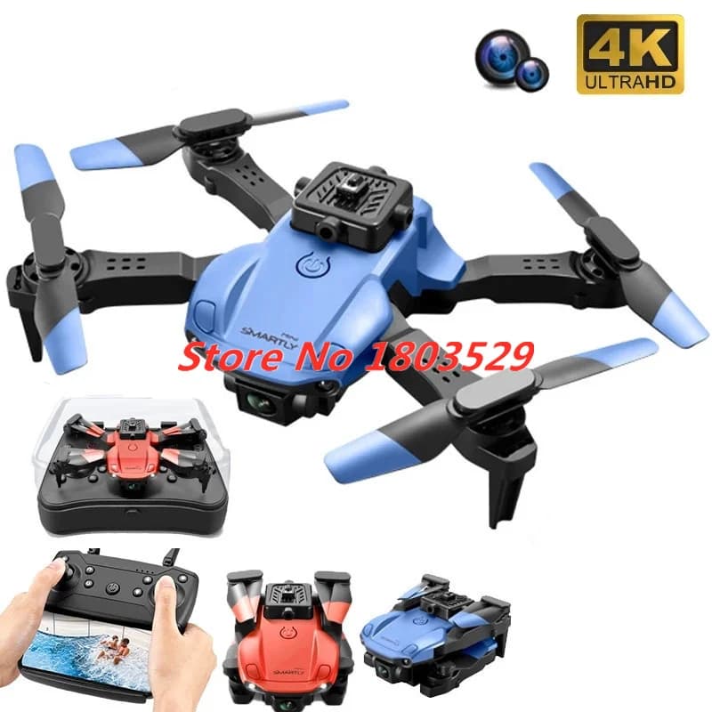 Mini Pocket Drone Pieghevole 4K HD Camera RC Quadcopter Evitamento Ostacoli Elicottero Ricaricabile Aereo di Controllo Remoto Regalo A