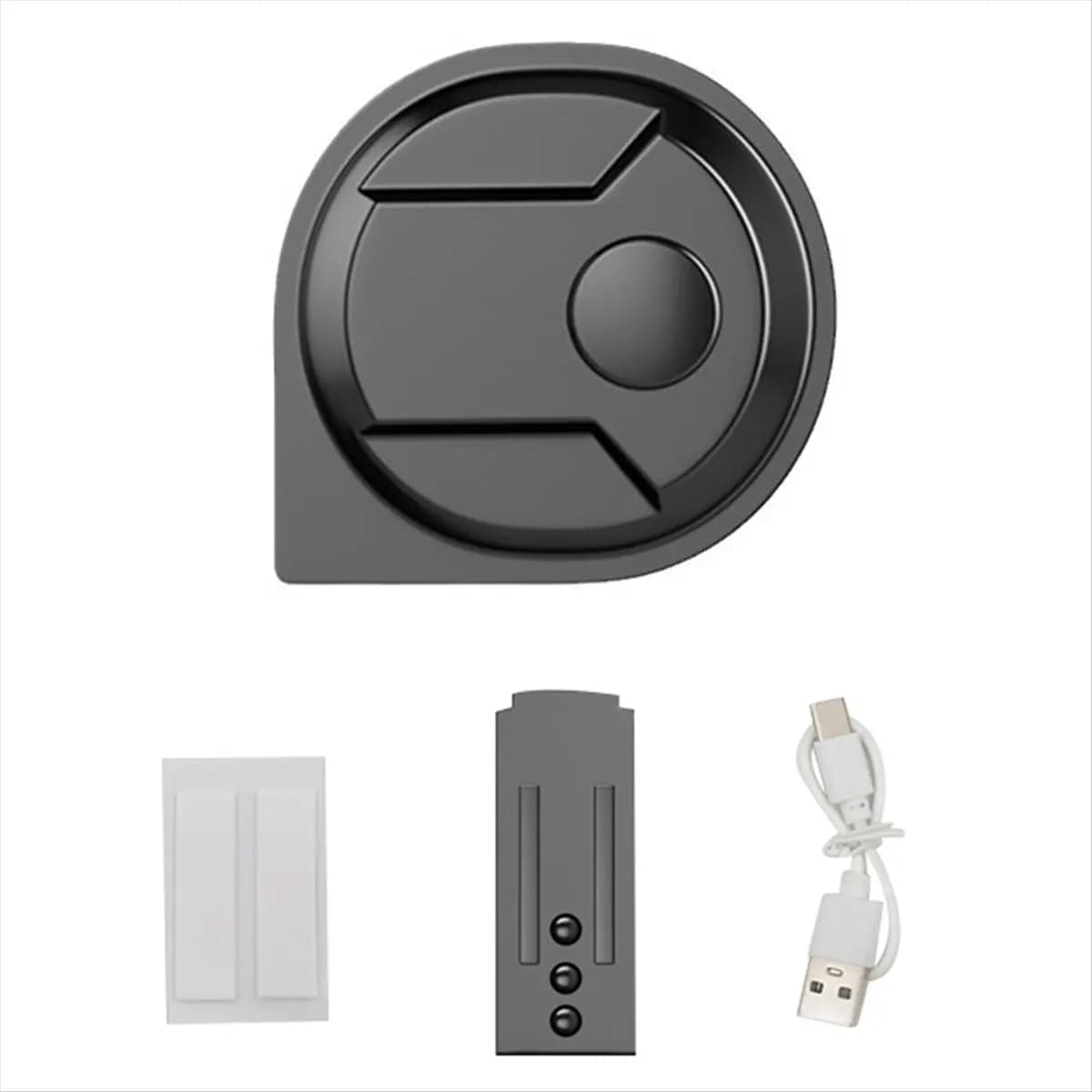 Lampada LED AA96 per Aspirapolvere, Illuminazione per Polvere di Animali Domestici, Ricaricabile, Accessorio Universale per Aspirapolvere, Grigio