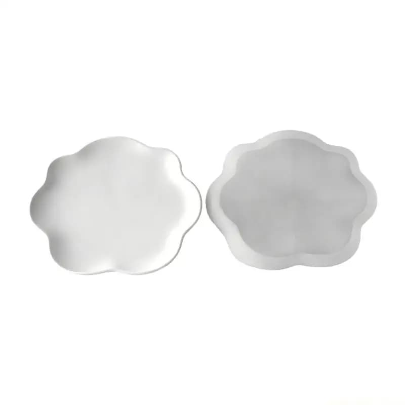 QX2E Vassoio multiuso a forma nuvola Stampo in silicone Progetti artigianali fai-da-te Decorazioni per casa