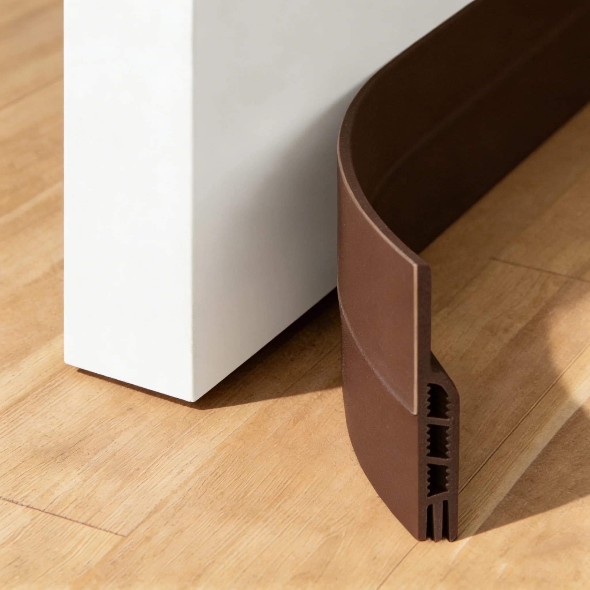 Door Draft Stopper Under Door Draft Blocker Insulator Door Sweep Weather Stripping Noise Stopper Strong Adhesive