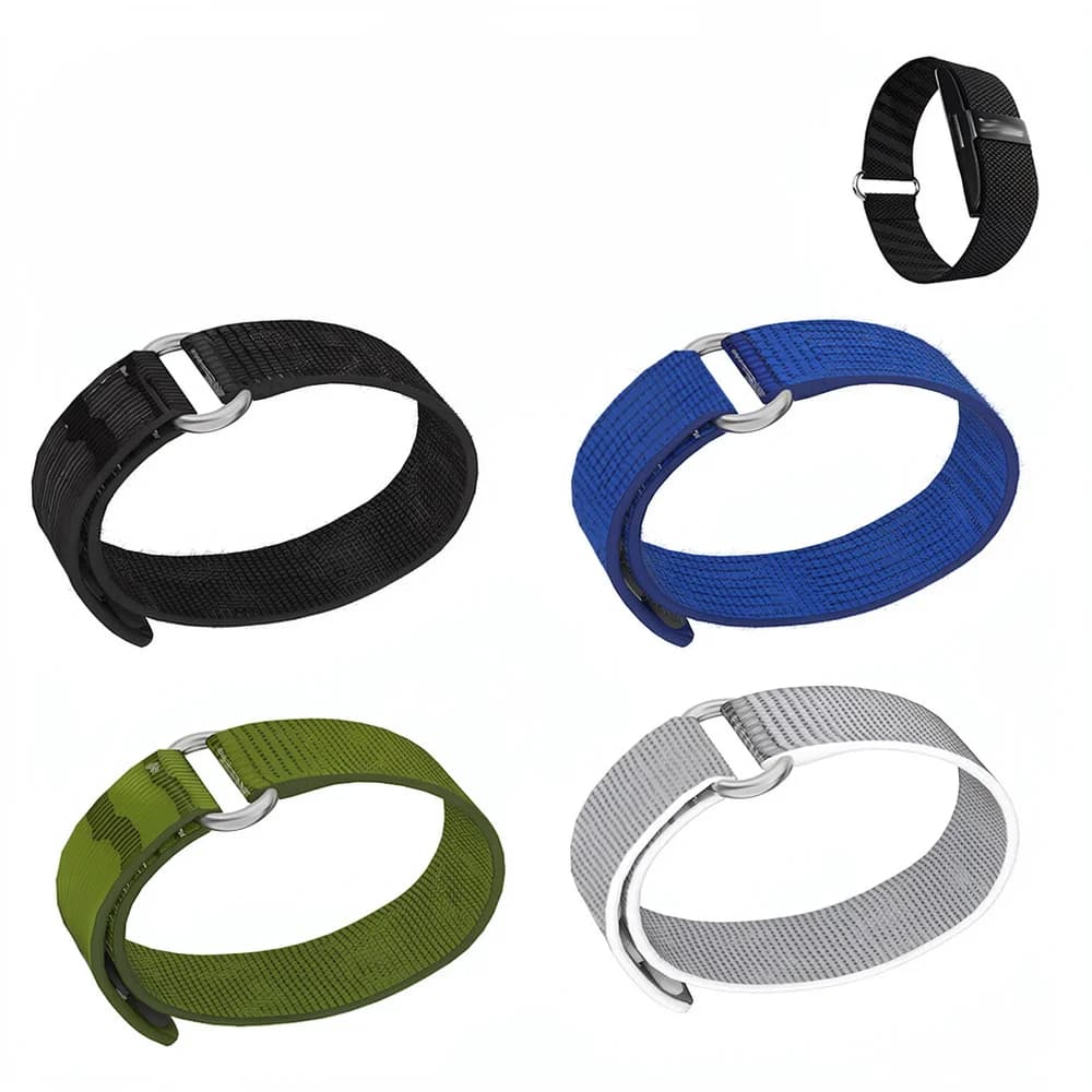 Nylon Watchband For Hume Band Smart Bracelet Replacement Sport Loop Breathable Lightweight Velcro Wrist Strap Accessory