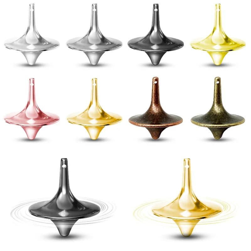Hot Mini Gyro Metal Material Creative ,Fidget Spinners, Spinner Gifts for Adults and Kids, Stress Anxiety ADHD Relief Figets Toy