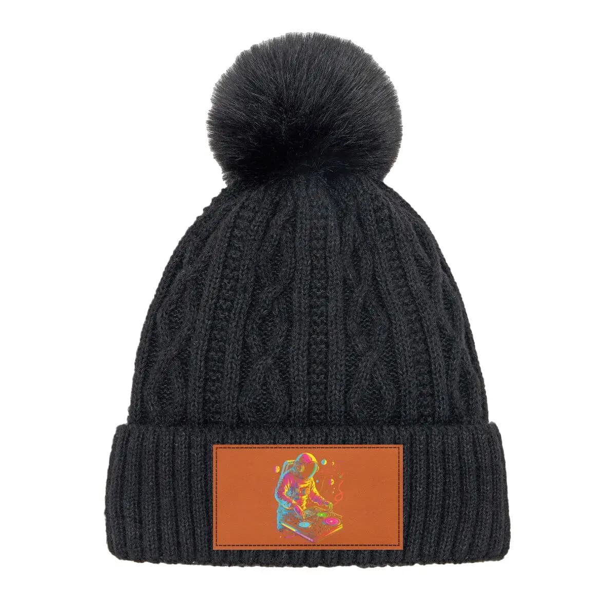 Mappe dei colori Grafici Art Journey Cappello lavorato a maglia invernale Berretti caldi da donna