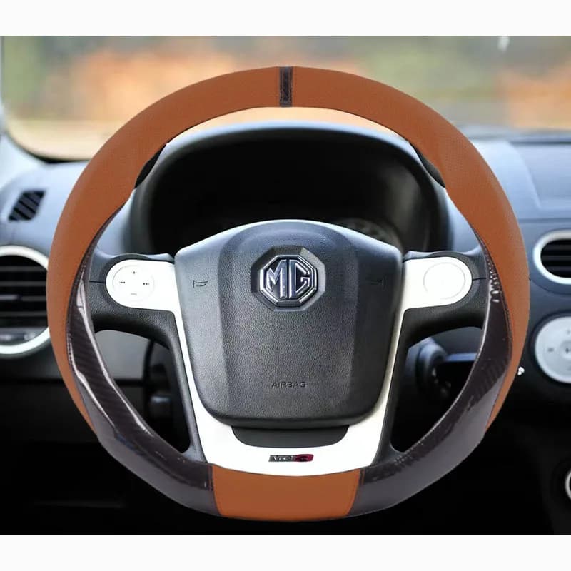 Coprivolante per auto da 38 cm per Morris Garages MG ZS GS MG5 MG3 MG4 MG6 MG7 HECTOR GT SW, accessori per interni auto MG