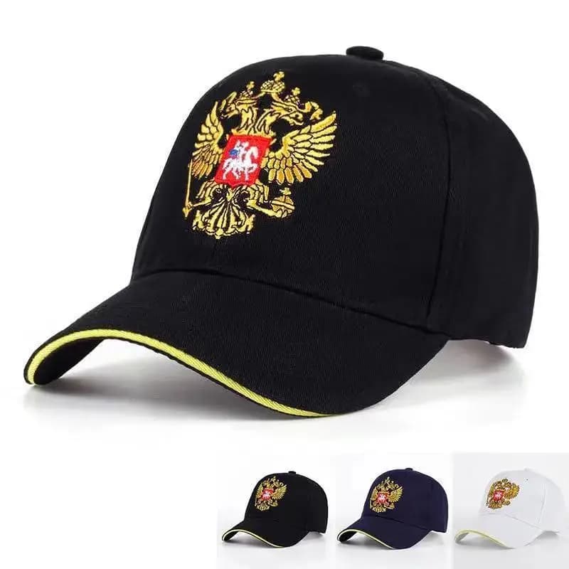 Cappellini da baseball Russia, Cappellini da golf con ricamo stemma Russia, Cappelli snapback in cotone, Cappelli hip hop da uomo e donna, Cappelli sportivi alla moda