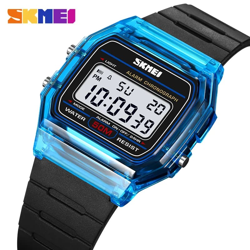 SKMEI Ladies Casual Chrono Digital Sports Watches Waterproof Women's Fashion Wristwatches for women Wake Up Relogio Female