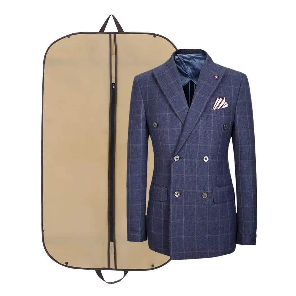 Non-woven Foldable Clothing Dress Dust Cover Travel Supplies Suit Cover Dust Cover Clothes Bags Garment Storage Bag