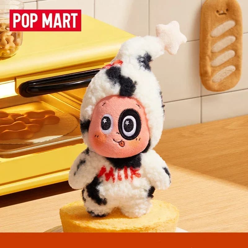 POPMART Twinkle Twinkle Moon Gelato Series Milk Pudding Plush Doll Pendant Blind Box Mystery Anime Figure Collection Toy