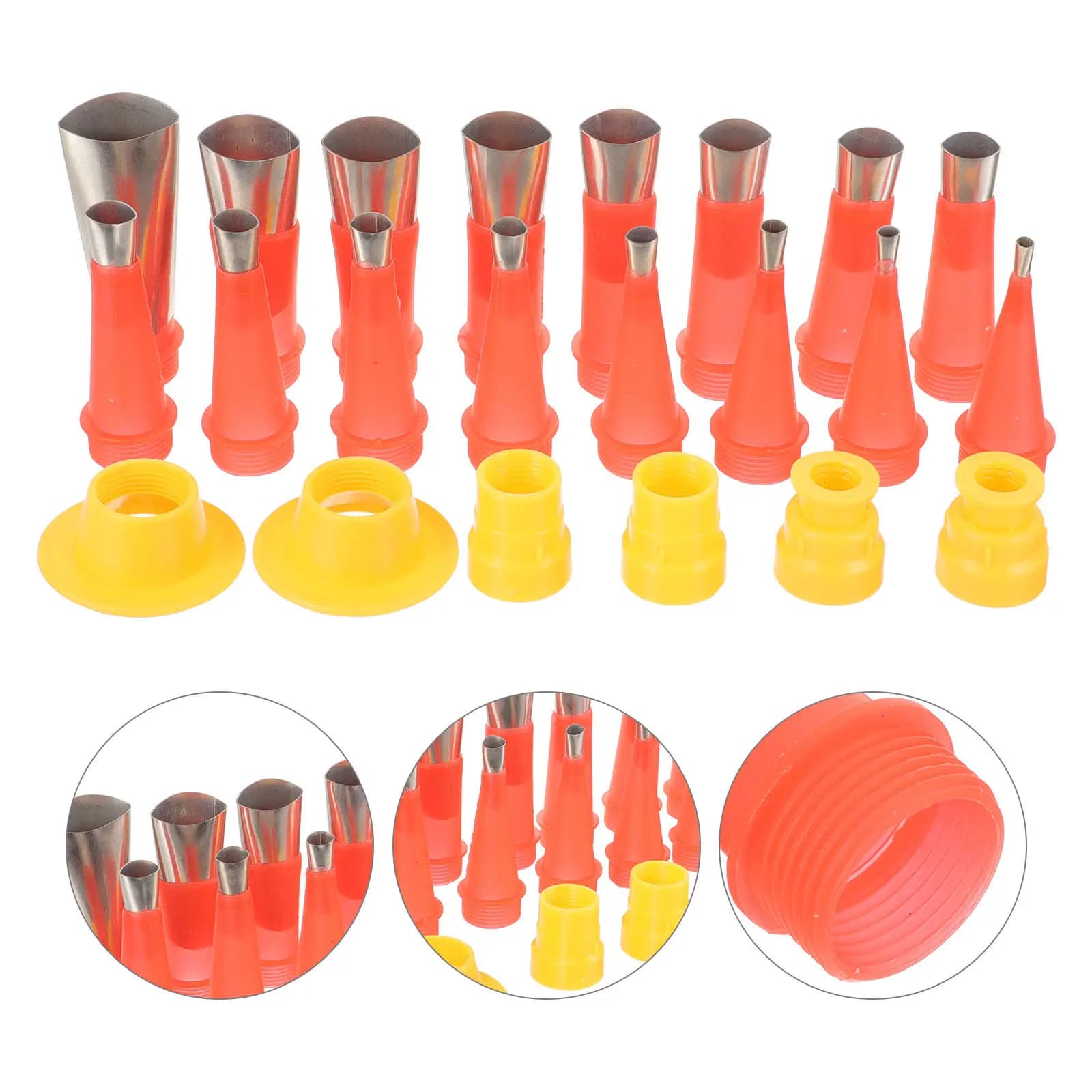 Set di 1 applicatore per sigillante, strumento di finitura, kit per calafataggio, punte per finitura calafataggio facile, set di punte per calafataggio in silicone, sigillante per fughe