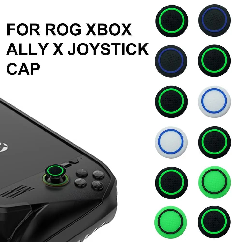 Thumb Sticks Grips Caps For ROG per XBOX Ally X Joystick Caps Silicone Thumb Stick Cover Accessori Parti