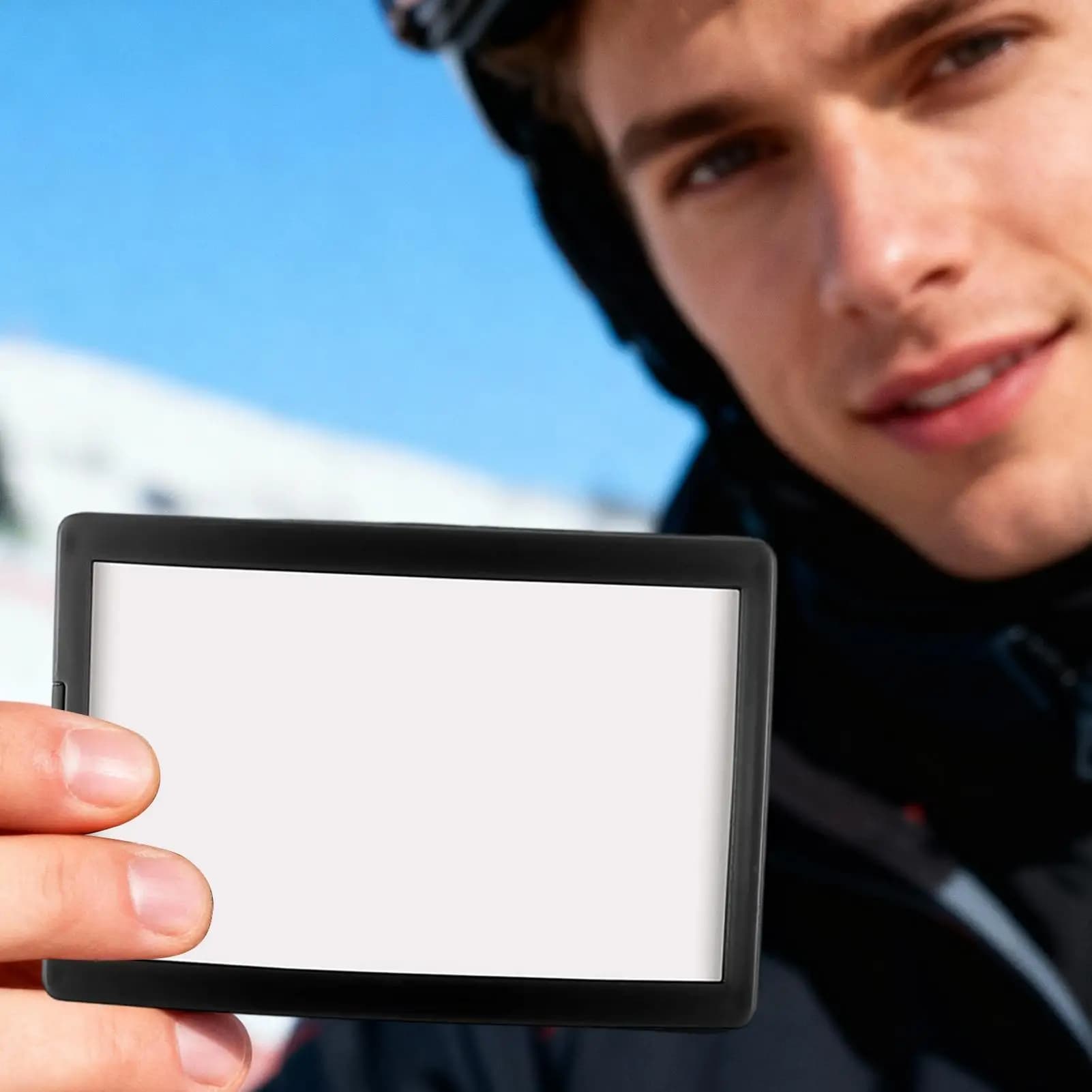 Porta passaggio per occhiali da sci da 4 pezzi, cinturino per carte RFID per biglietti di sollevamento e carte di accesso, accessori per sport invernali per uomo donna