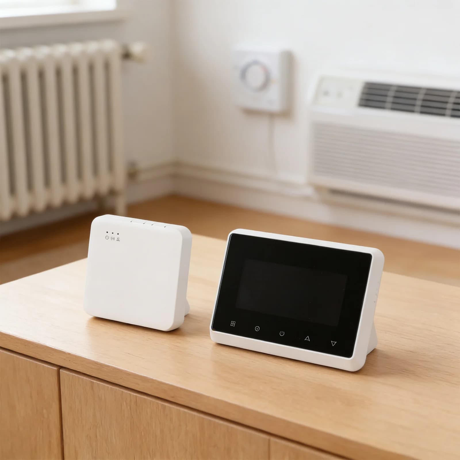 Termostato intelligente a temperatura accurata Compatibile con pulsante di temperatura accurato Blocco per bambini Riscaldamento a pavimento con acqua