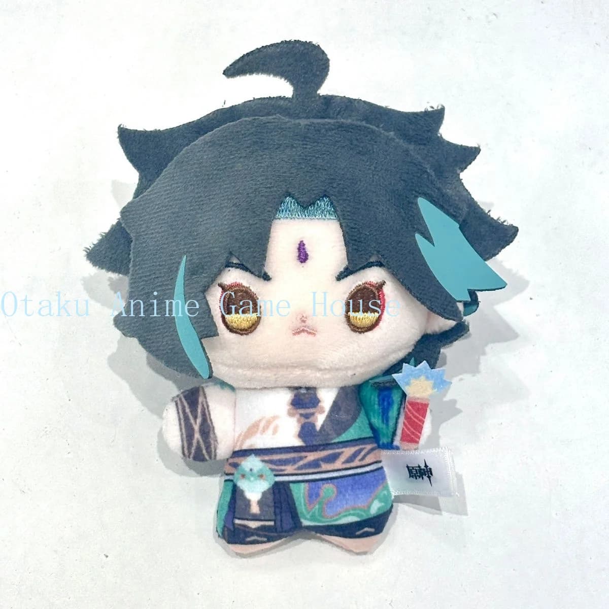 Genuine Official in Stock Genshin Impact Xiao Kawaii Plush Doll Anime Stuffed Toy Keychain Cartoon Pendant Mascot Birthday Gift