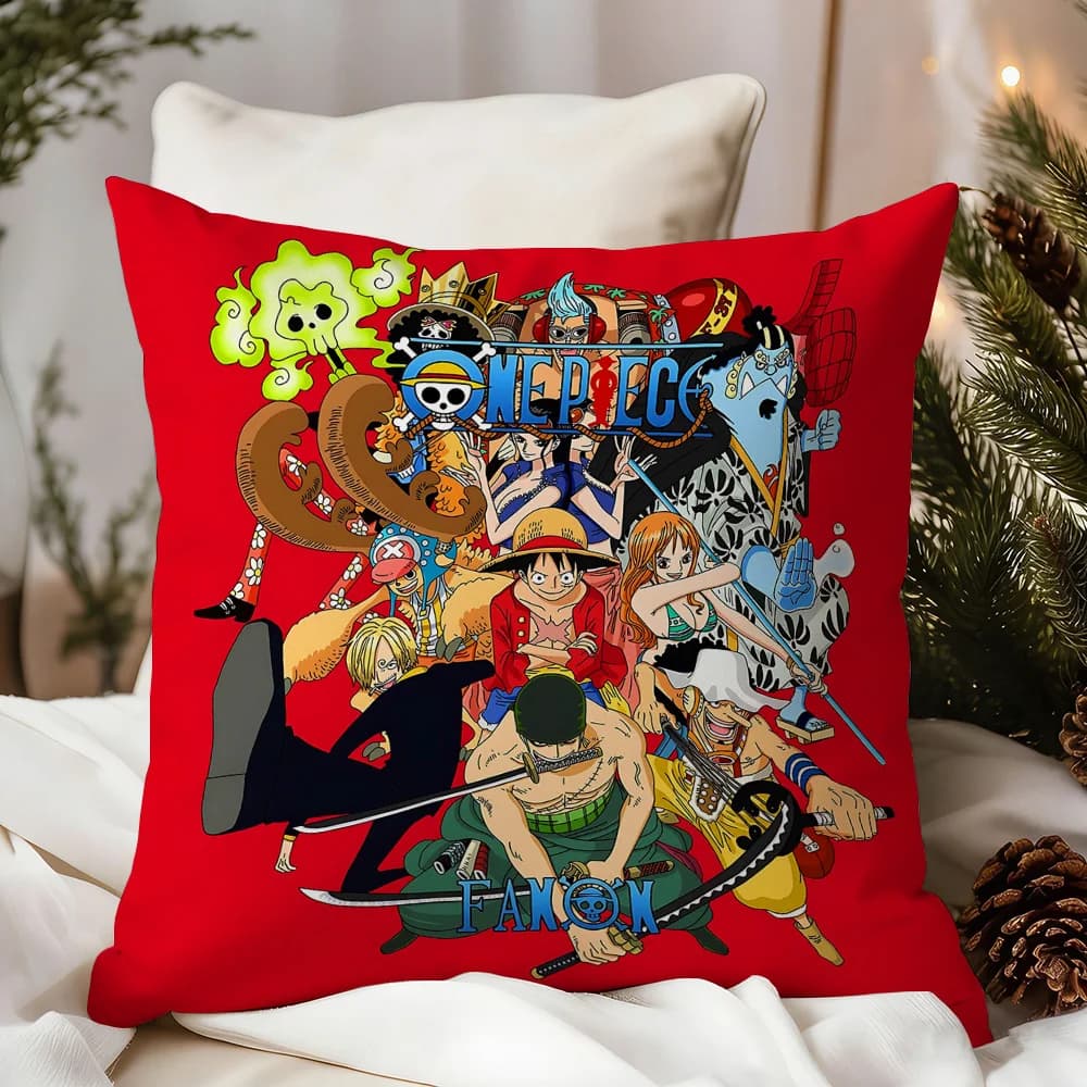 Decorazione d'interni Anime O-Ones P-Pieces Fodere per cuscini Cuscini decorativi per divano Cuscini ornamentali per divani del soggiorno