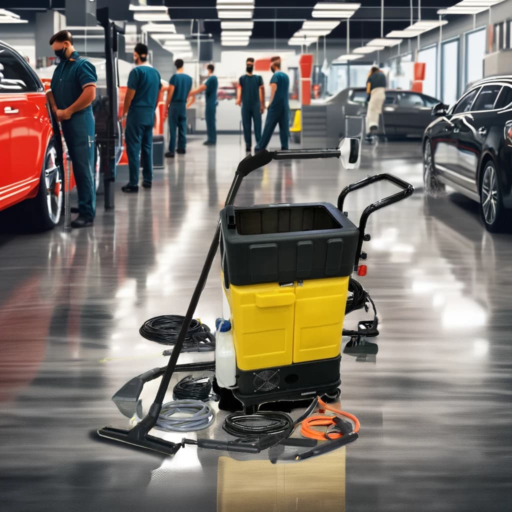 E-24SGP Macchina Elettrica per Lavaggio Auto, Nuovo Aspirapolvere per Tappeti e Mobili - Soluzione Multifunzionale per la Pulizia ad Acqua