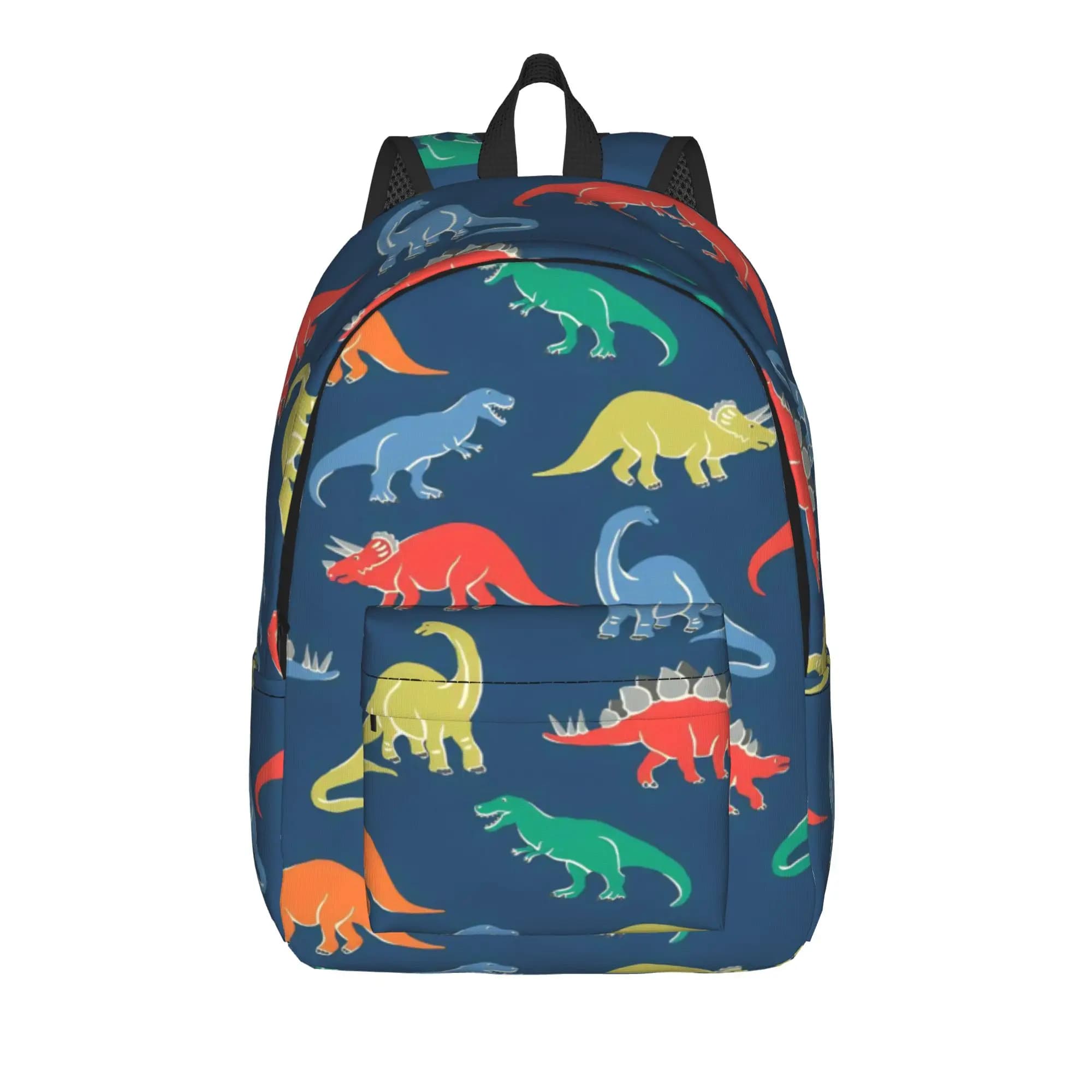 Retro Dinosaur Silhouette Backpack Cool Backpacks Women Daily Print School Bags Custom Rucksack