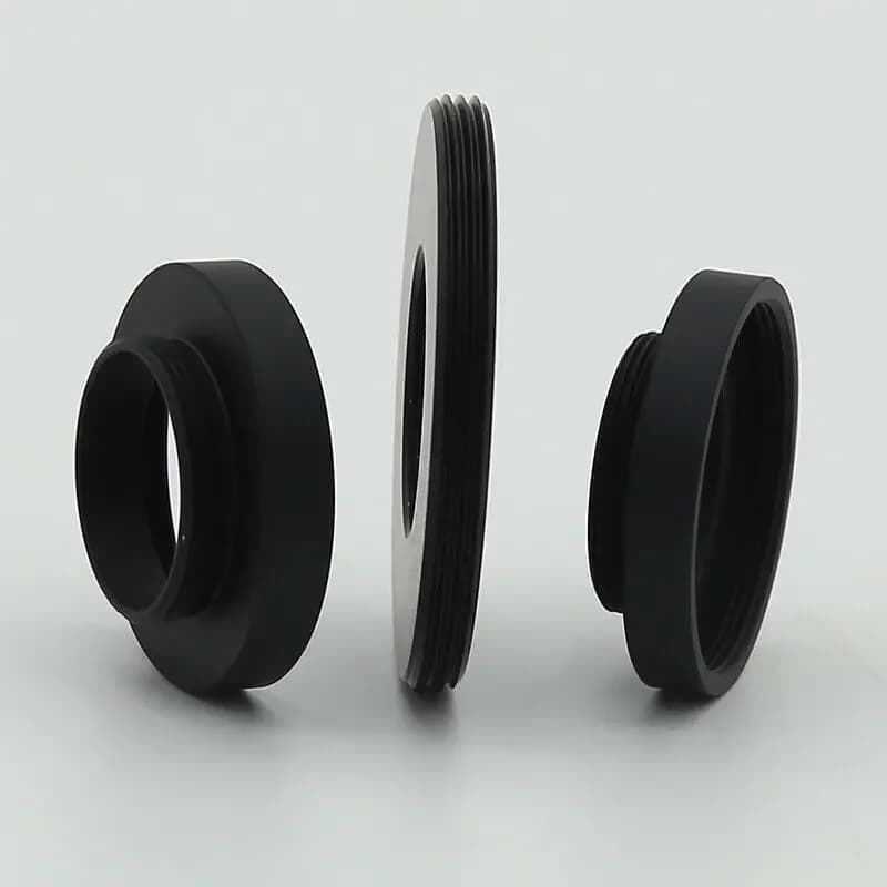 M25 M26 M27 M42 RMS filettatura adattatore anelli obiettivo convertitore adattatori per fotocamera per microscopio Leica Zeiss Nikon Olympus