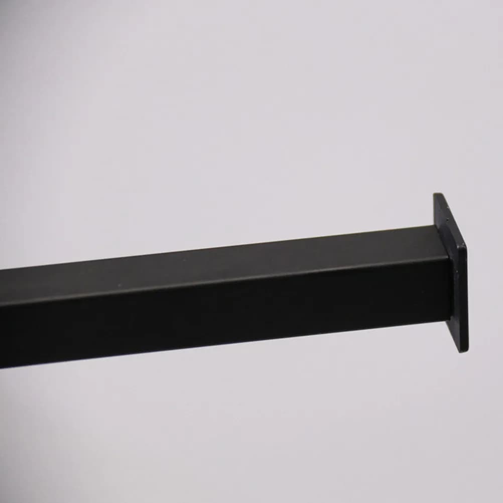 Stainless Steel 304 Black Square Toilet Paper Holder for Bathroom Kitchen Rustproof Heavy Duty Easy Clean Modern Decor Towel