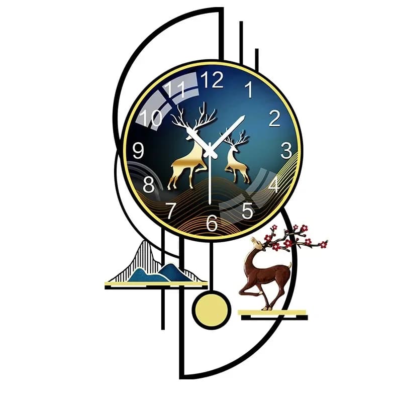 Orologio da Parete per Soggiorno, Orologio a Pendolo di Lusso dal Design Raffinato per la Casa