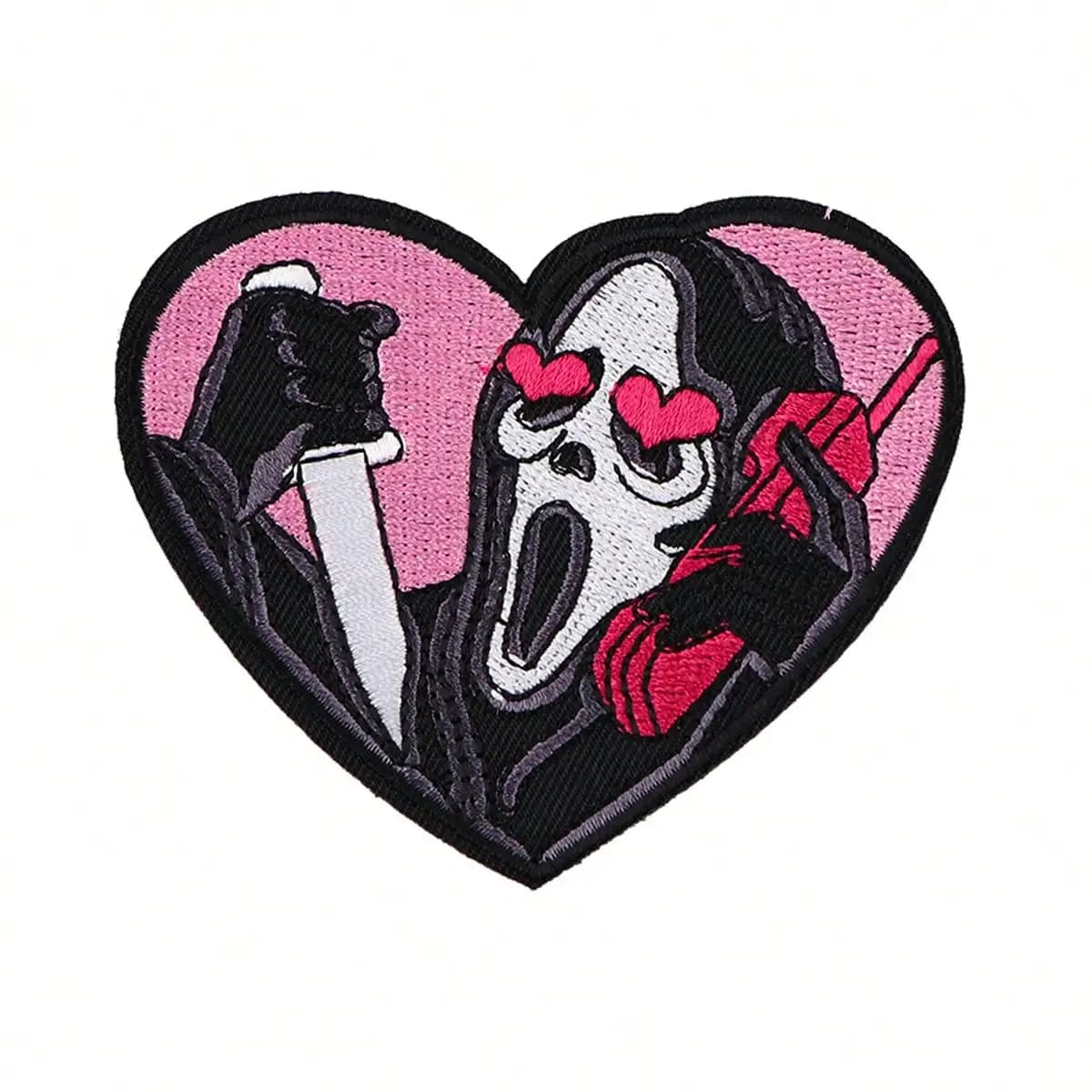 1 toppa personalizzata di Halloween, accessorio per abbigliamento fai da te fatto a mano, toppa decorativa per borse e indumenti