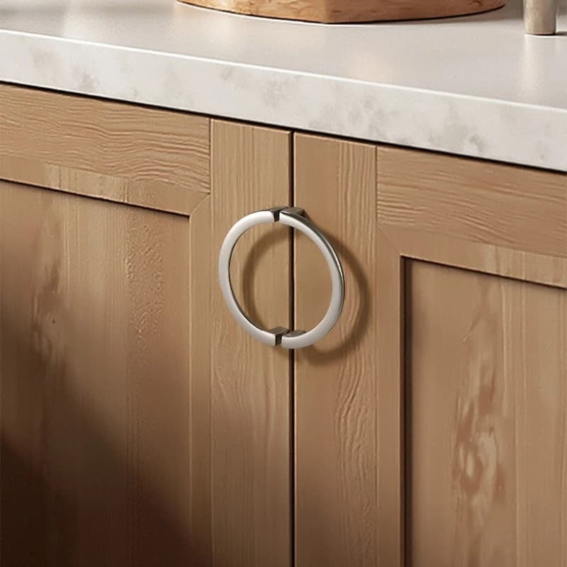 Maniglia semicircolare semplice Maniglia rotonda per porta dell'armadio Scarpiera Armadio grande Maniglia per cassetto dell'armadio Accessori hardware