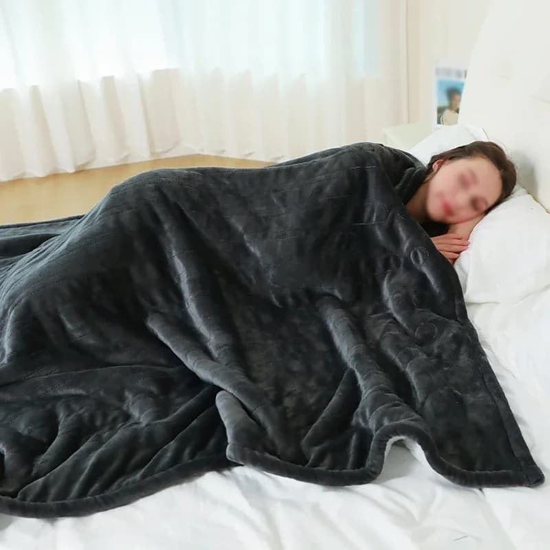 Coperta elettrica Tappetino riscaldante Coperta riscaldata in flanella Coperta morbida riscaldata 9 attrezzi riscaldanti Protezione intelligente 4 ore su 24