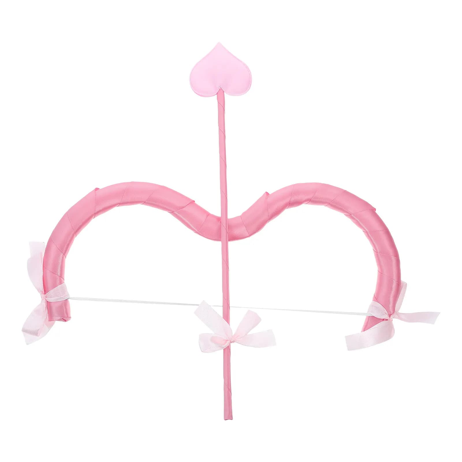 Set Mini Arco e Freccia di Cupido, Kit Costume di Cupido, Accessori per San Valentino e Halloween, Forniture per Feste e Costumi