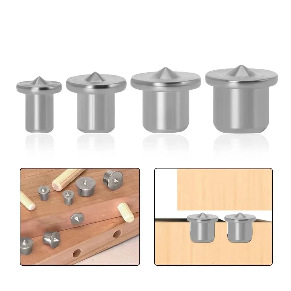 6/8/10/12 millimeters Positioning Panel Furniture Loading Loading Log Marking Round Loading Log Pin Locator Wood Pin Center Punching Accessories