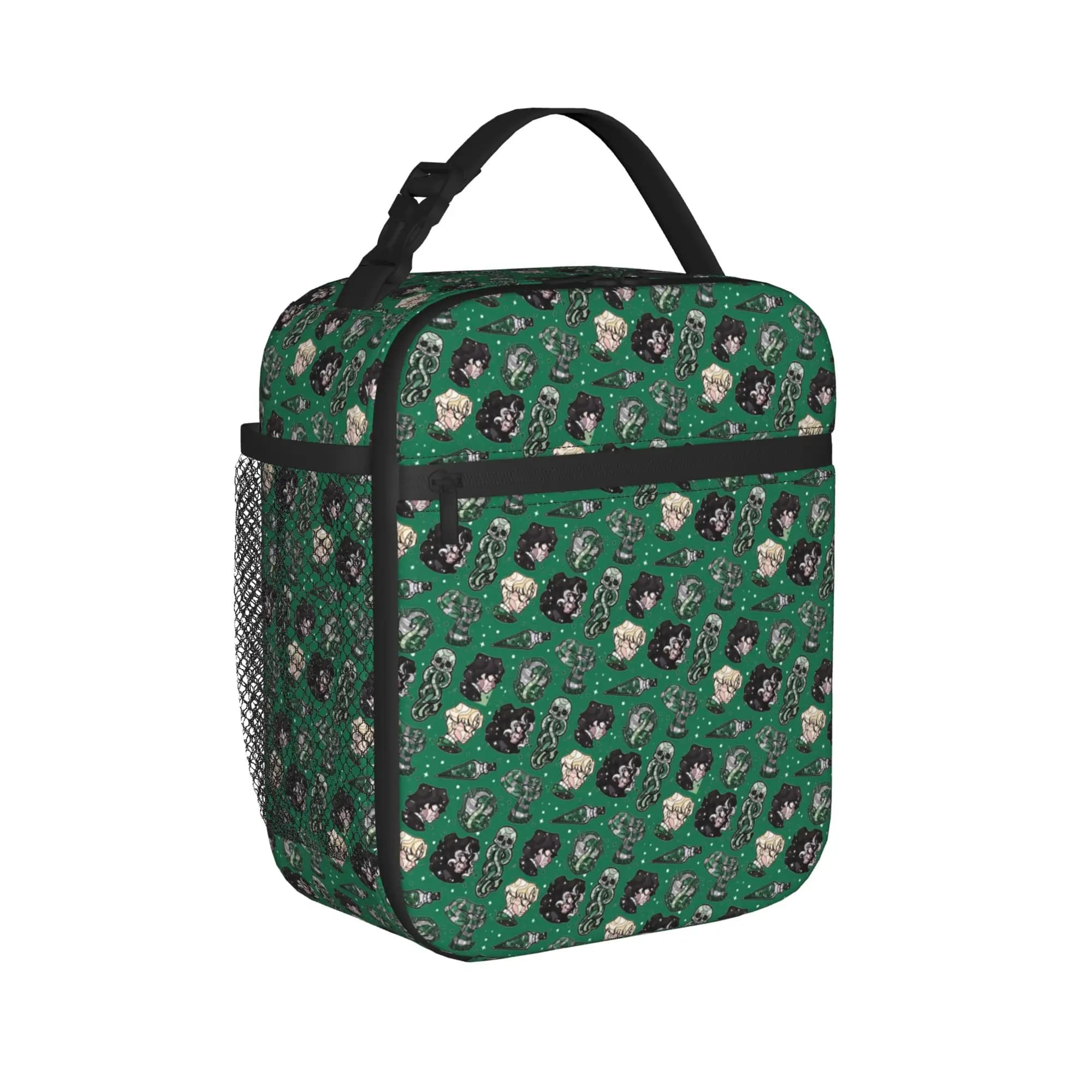 Custom H-Harryes Insulated Lunch Bag for Women Men Waterproof Witchcraft Thermal Cooler Bento Box Office Picnic Travel