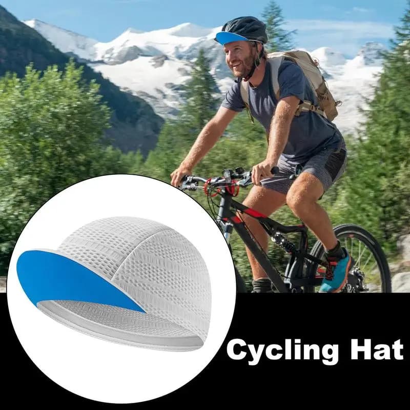 Reliable cycling hat Breathable cycling hat Fodera Helmets Breathable cover with visor under women's helmets