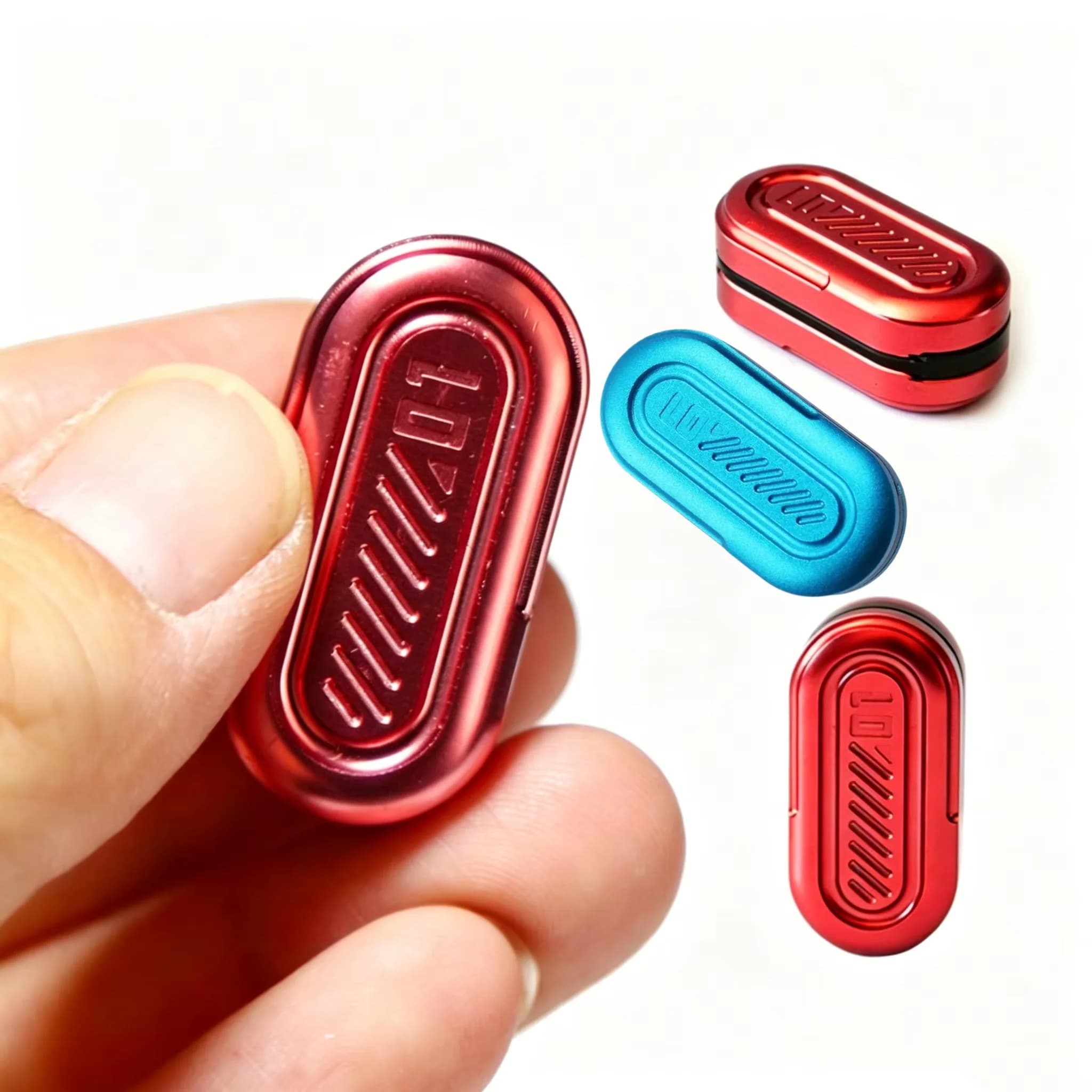 ZREO ONE 01EDC Fidget Slider in Metallo, Giocattoli Antistress per ADHD, Giochi da Scrivania per Adulti, Regali Originali per Alleviare lo Stress