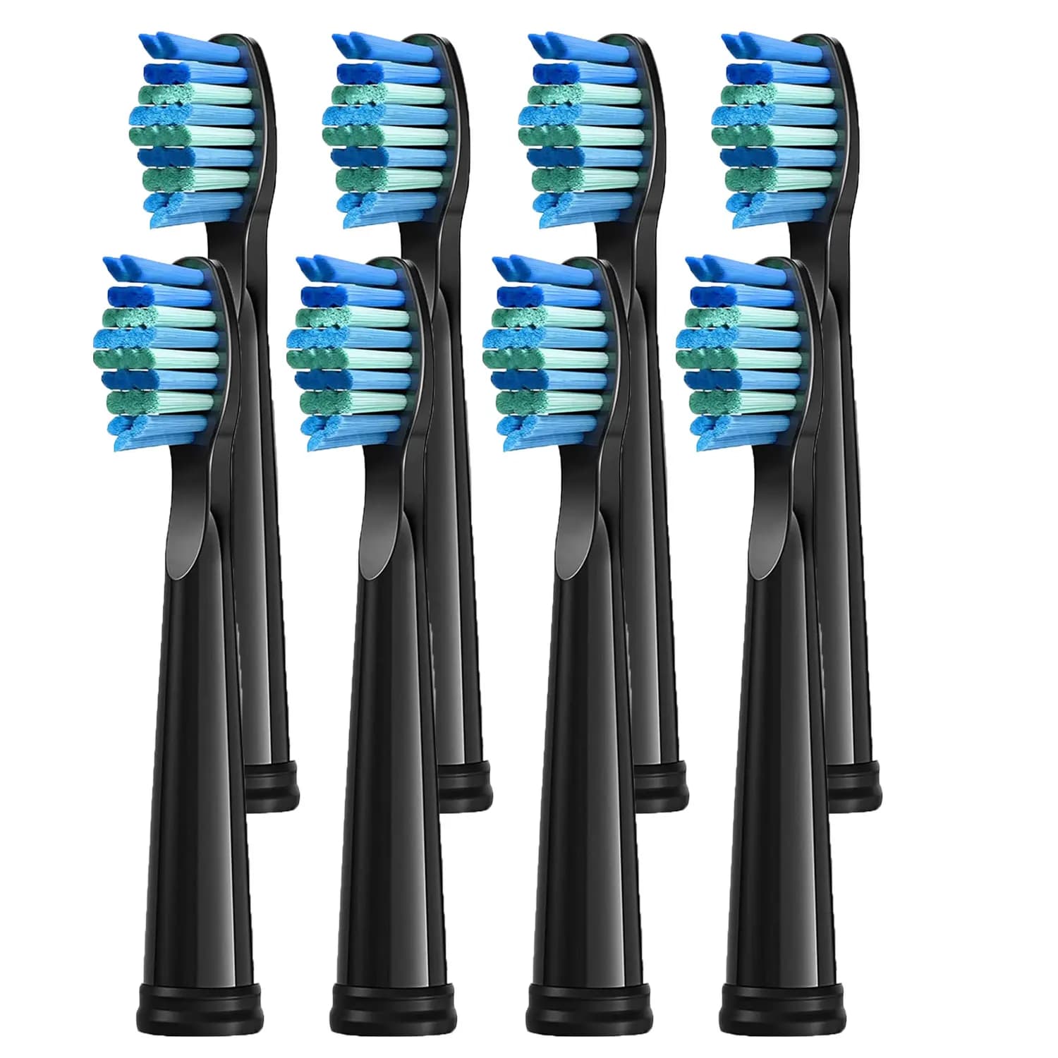 4/8pcs Testine di ricambio per spazzolino elettrico Seago/Fairywill Testina Dupont Spazzola con setole Ricarica Pulizia efficiente dei denti